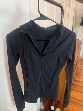 lululemon hooded define jacket in black